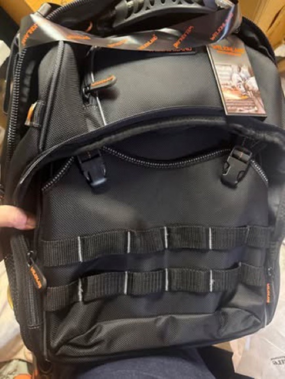 (New) WELKINLAND Ballistic 1680D TOOL BACKPACK / Professional Electricians bag - Picture 8 of 8